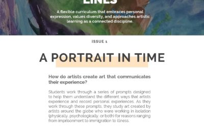 A Portrait in Time Landing Page